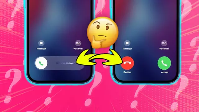 iPhone'larda Niçin İki Değişik Davet Cevaplama Ekranı Var? 1 iPhone'larda Neden İki Farklı Çağrı Cevaplama Ekranı Var?