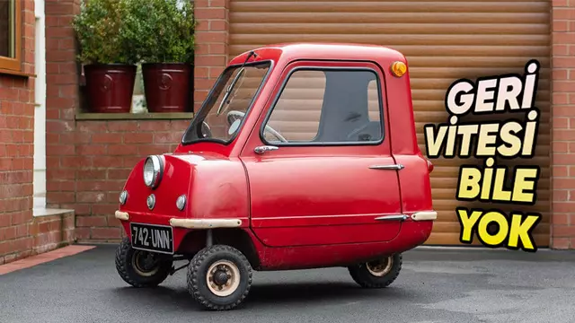 Dünyanın En Yavaş Otomobili Peel P50'nin İlginç Özellikleri 1 Dünyanın En Yavaş Arabası Peel P50'nin İlginç Özellikleri