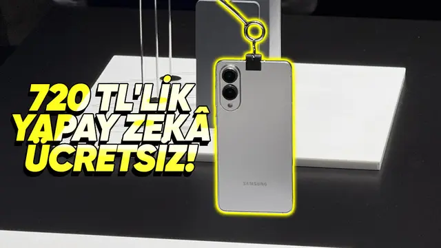 Samsung Galaxy S25 Edge, 720 TL'lik Suni Zekâyı Parasız Sunacak 1 Samsung Galaxy S25 Edge, 720 TL'lik Yapay Zekâyı Ücretsiz Sunacak