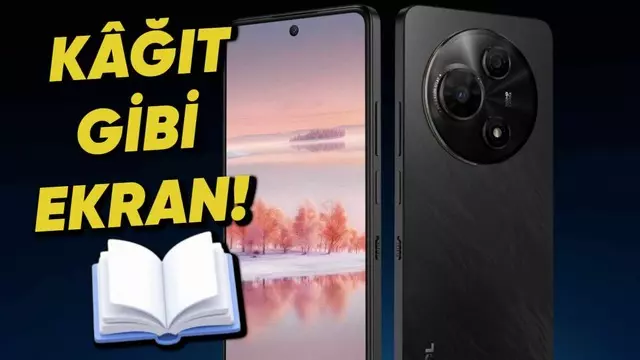 TCL, E-Kitap Okuyucularına Rakip Oluyor: Kâğıt Hissi Veren Ekrana Sahip Yeni Telefonlarını Tanıttı!