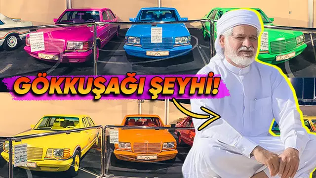 Şeyh Hamad'ın Gökkuşağı S-Class Filosu