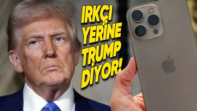 iPhone'larda Tuhaf Hata: Irkçı Yerine Trump Diyor!