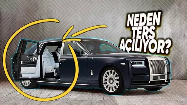Rolls-Royce Kapıları Niçin Ters Şekilde Açılıyor? 1 Rolls-Royce Kapıları Neden Ters Şekilde Açılıyor?
