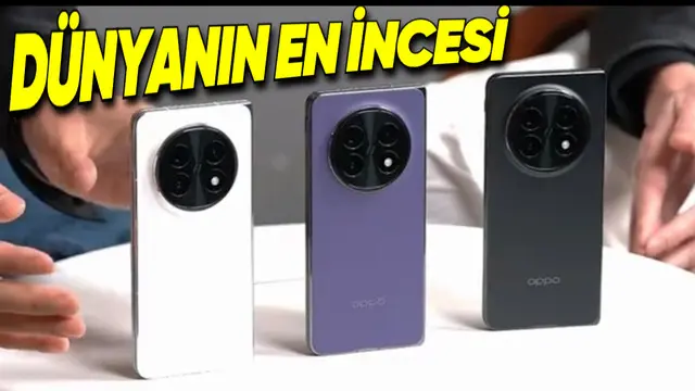 OPPO Find N5'in Resmî Kutu Açma Videosu Paylaşıldı