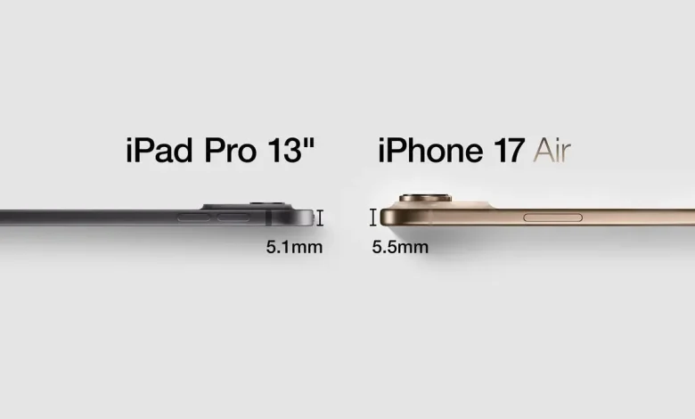 "Tarihin En İnce iPhone’u" Olacak iPhone 17 Air’ın Gerçekten Ne Kadar İnce Olduğunu Gösteren Konsept Görseller Paylaşıldı