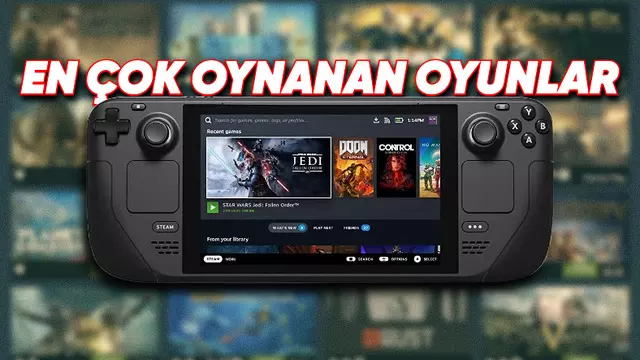 Steam Deck'te En Çok Oynanan Oyunlar