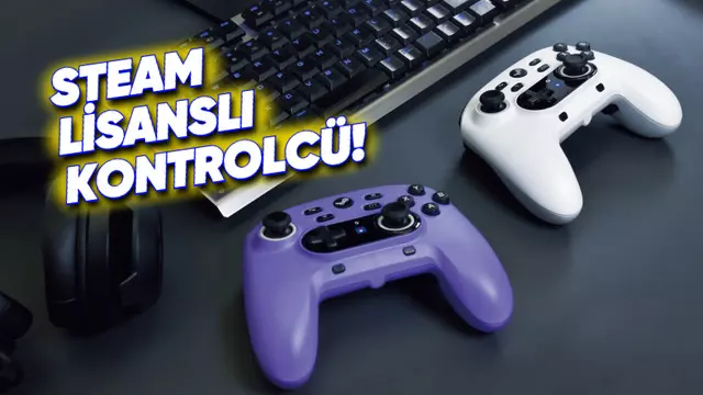 Steam'in Lisanslı Oyun Kumandası Tanıtıldı!