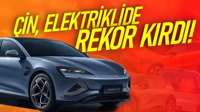 Çin'de Elektrikli ve Hibrit Otomobil Satışı Benzinliyi Geçti