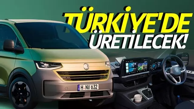 Türkiye'de Üretilecek Yeni Volkswagen Transporter Tanıtıldı 1 Türkiye'de Üretilecek Yeni Volkswagen Transporter Tanıtıldı