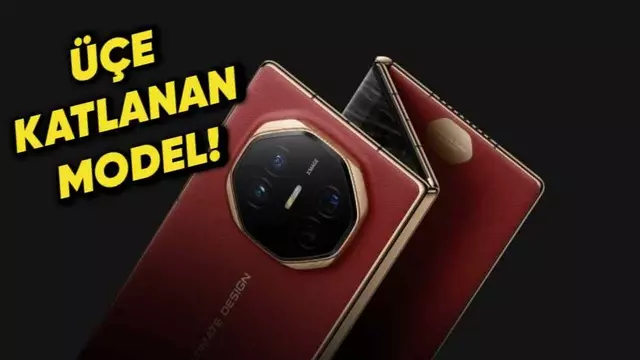 Huawei, Dünyanın İlk Üçe Katlanabilen Akıllı Telefon Modeli Mate XT'nin İkinci Neslini Çıkarmaya Hazırlandığı Duyuruldu