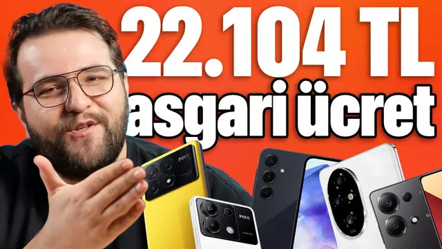 2025 ASGARİ ÜCRETE ALABİLECEĞİN İYİ TELEFONLAR