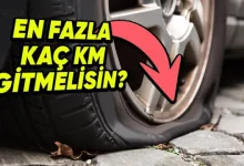 Patlak Bir Lastikle En Fazla Ne Kadar Yol Gidebilirsiniz?