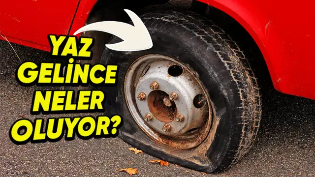 Lastikler, Yaz Aylarında Neden Daha Çok Patlar?