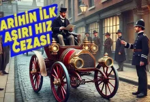 Tarihte Yazılan İlk Aşırı Hız Cezasındaki Otomobil Hızı