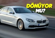 BMW'nin 6 Serisi'ni Geri Getireceği İddia Edildi