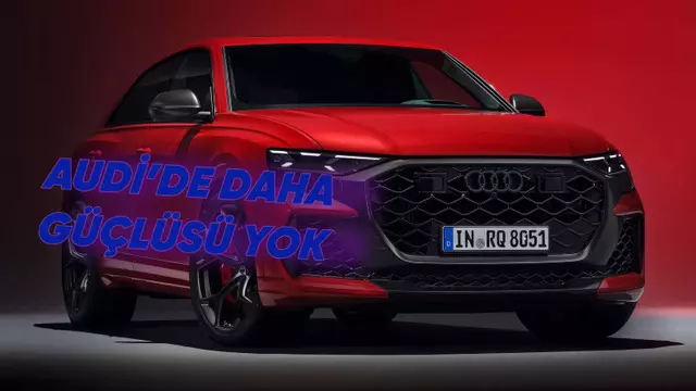 Audi'nin Bugüne Kadarki En Güçlü Benzinlisi RS Q8 Tanıtıldı