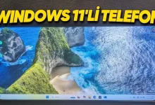Android Telefona Windows 11 Yüklendi!