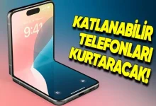 Katlanabilir iPhone, Sektörü Kurtarma Potansiyeline Sahip