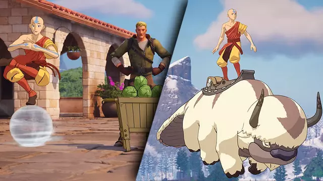 Avatar Çizgi Dizisi Karakterleri Fortnite'a Geldi