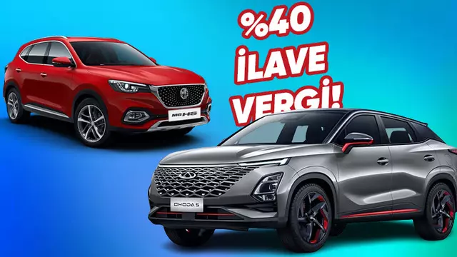 Çin'den Gelen Benzinli Arabalara da İlave Gümrük Vergisi