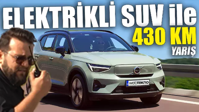 Volvo XC40 Recharge ile Uzun Mesafe Yarışı