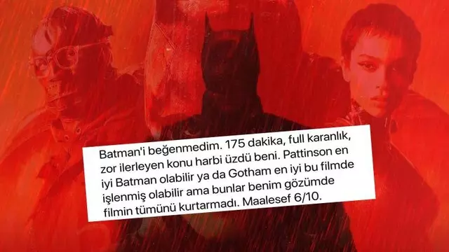 The Batman Filmine Gelen Tepkiler