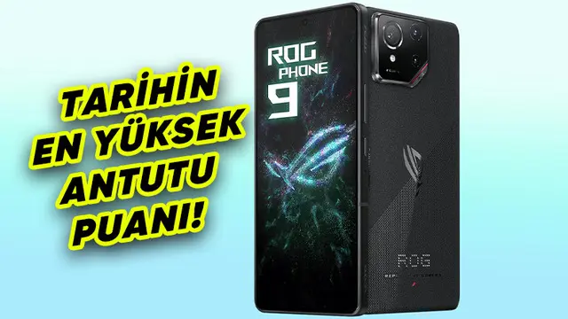 ASUS ROG Phone 9, AnTuTu Testinde Rekor Kırdı