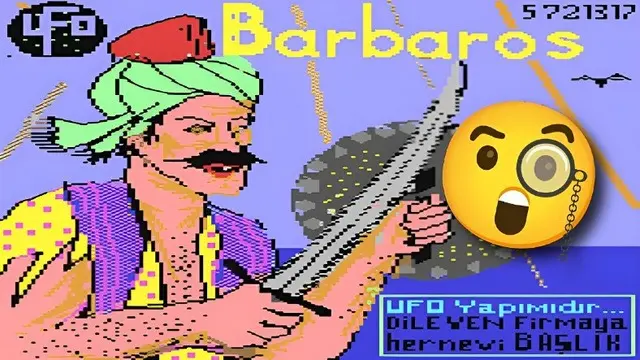 İlk Türk Video Oyunu "Barbaros"