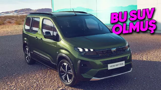 Yeni Peugeot Rifter Türkiye'de: İşte Özellikleri ve Fiyatı
