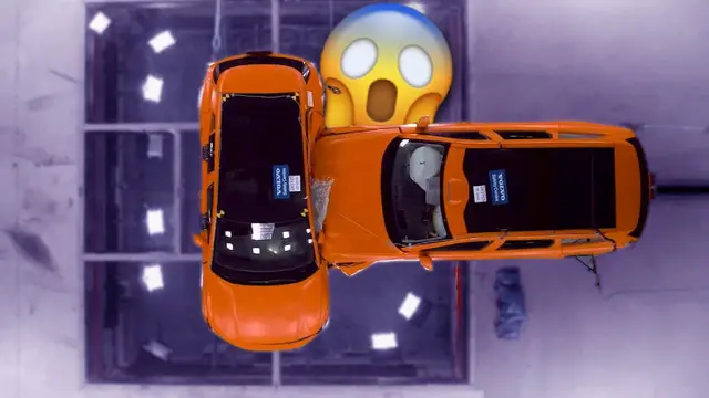 Volvo, En Küçük SUV'u ile En Büyük SUV'unu Çarpıştırdı