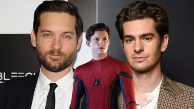 Andrew ve Tobey, No Way Home'u Gizlice Sinemada İzlemiş