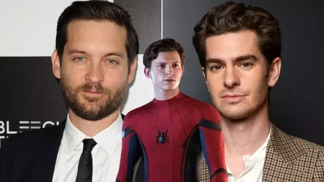 Andrew ve Tobey, No Way Home'u Gizlice Sinemada İzlemiş