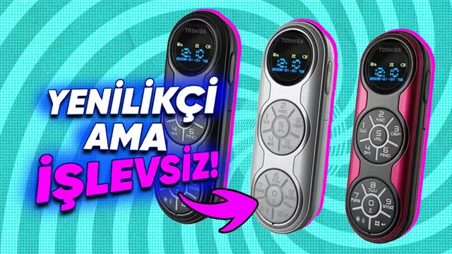 Toshiba'nın Hepsi Bir Arada Konseptli Garip Telefonu G450