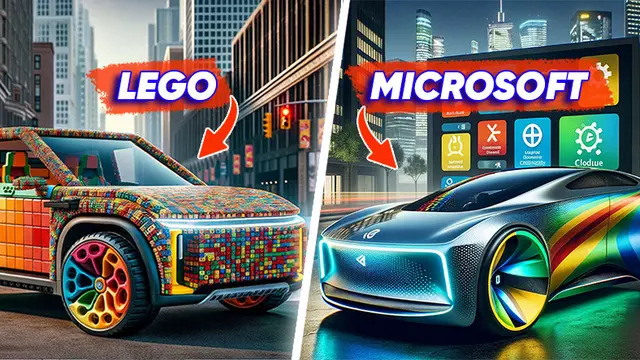 Lego, Apple Gibi Ünlü Firmalar Araba Üretse Nasıl Görünürdü?