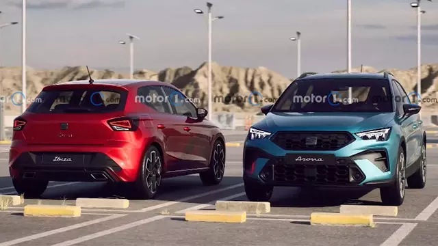 Makyajlı Seat Ibiza ve Arona'nın Fotoğrafları Ortaya Çıktı