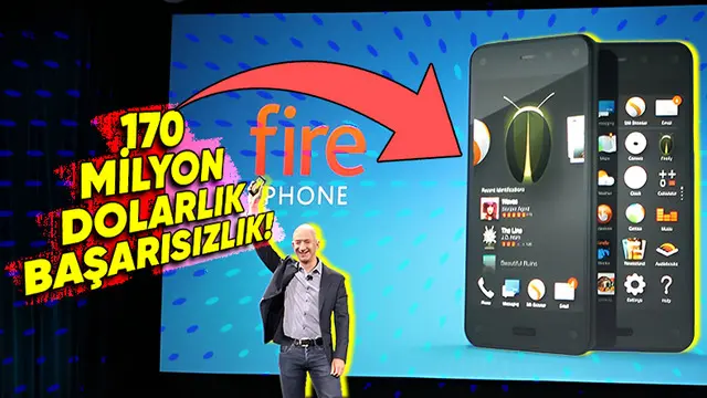 Amazon’un Fire Phone İsimli Akıllı Telefonu Neden Başarısız Oldu?