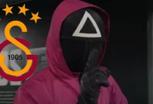 Lokomotiv Moskova'dan Squid Game'li Paylaşım