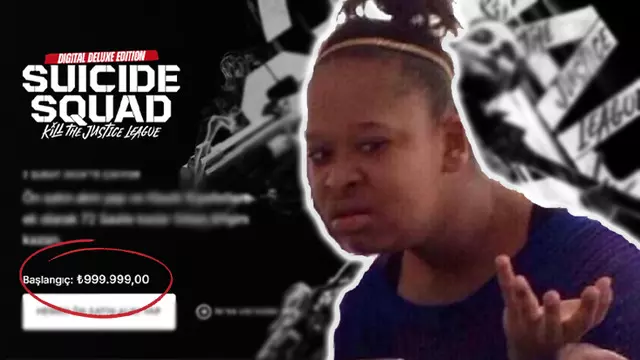 Suicide Squad: Kill the Justice League, Şimdi de 1 Milyon TL 1 Suicide Squad: Kill the Justice League, Şimdi de 1 Milyon TL