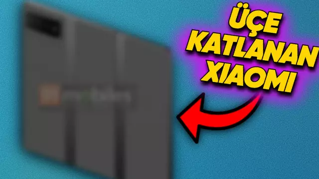 Xiaomi'nin Üçe Katlanabilir Telefonunun Tasarımı Ortaya Çıktı 1 Xiaomi'nin Üçe Katlanabilir Telefonunun Tasarımı Ortaya Çıktı