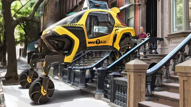 Hyundai'nin "Yürüyen" Arabası Elevate'den Yeni Fotoğraflar