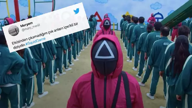 Squid Game İçin Sosyal Medyada Yapılan Paylaşımlar