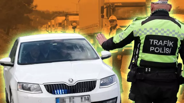 Çakarlı Araç Kullananlara Milyonlarca Lira Ceza