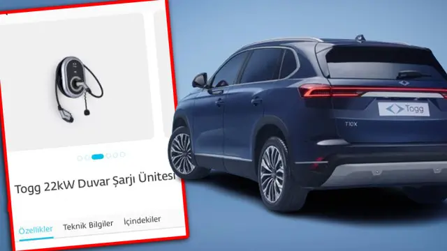 Togg, Kendi Şarj Cihazını Satışa Sundu: Fiyatı Ne Kadar? 1 Togg, Kendi Şarj Cihazını Satışa Sundu: Fiyatı Ne Kadar?