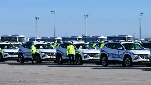 Emniyet Genel Müdürlüğüne 1000 Adet Hyundai Tucson Teslim Edildi