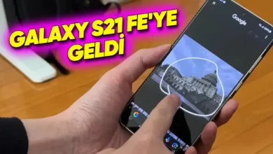 Arama İçin Daire İçine Al Özelliği Galaxy S21 FE'ye Geldi