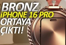 Bronz iPhone 16 Pro'nun Fotoğrafları Ortaya Çıktı