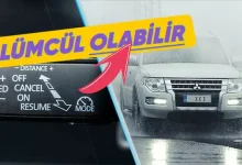 Yağmurda Araba Sürerken "Hız Sabitleyici"yi Kullanmayın!