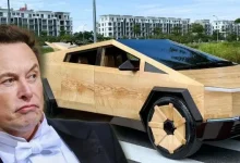 Elon Musk Hayranı, Cybertruck'ı Ahşaptan Tasarladı