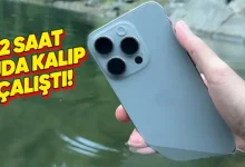 22 Saat Suda Kalan iPhone 15 Pro, Çalışır Hâlde Bulundu