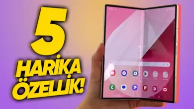 Sadece Katlanabilir Akıllı Telefonlarda Bulunan Özellikler